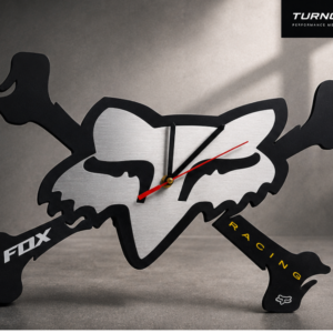 Reloj pared Fox metalizado