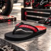 Flip Flops Alpine Stars [Roja/Negra]