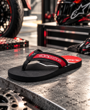 Flip Flops Alpine Stars [Roja/Negra]