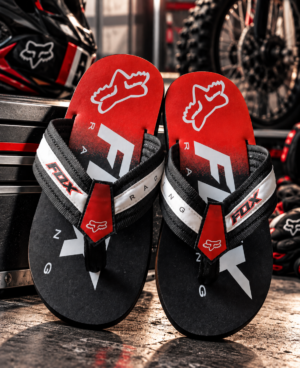Flip Flops Fox [Rojo/ Negro]