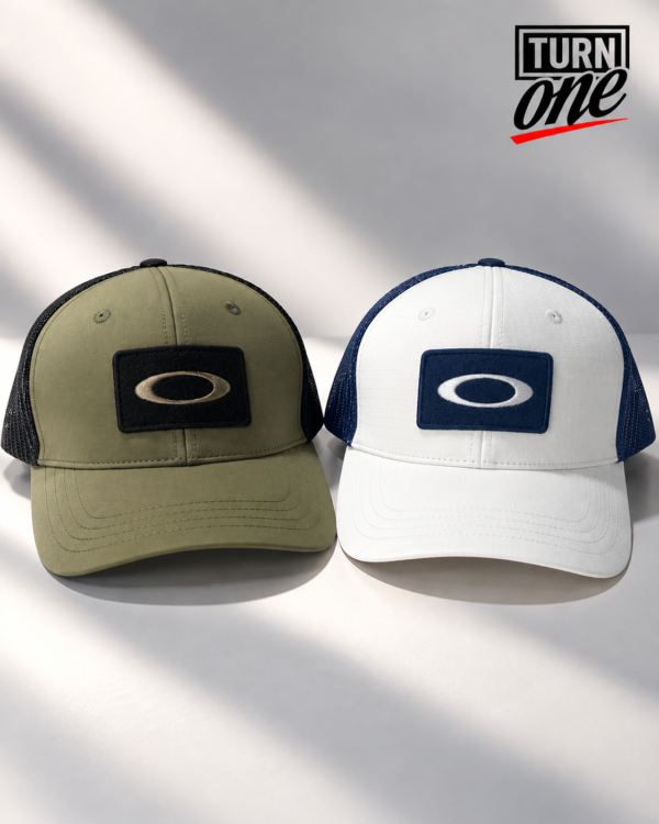 Gorra Okley Trucker [Blanca/azul] [Verde/negra]