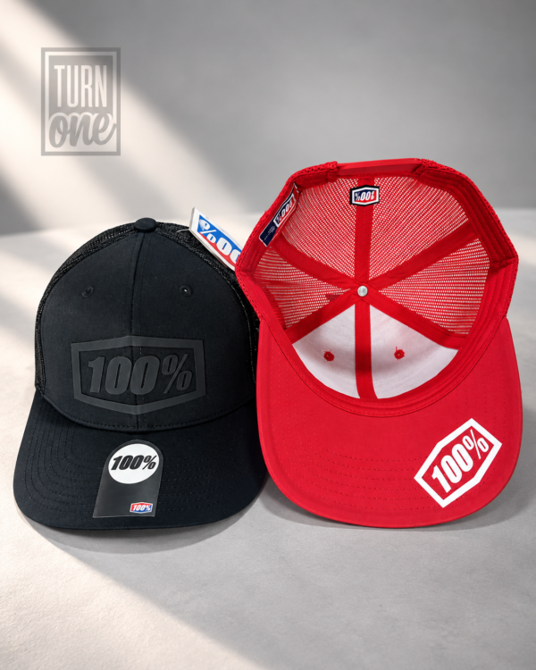 Gorra 100% [Roja] [Negra]