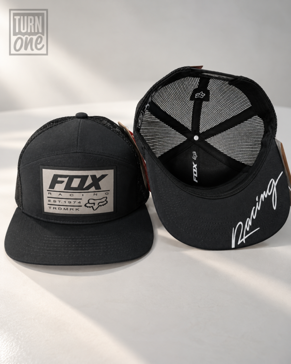 Gorra Fox 5 cascos [Negra]