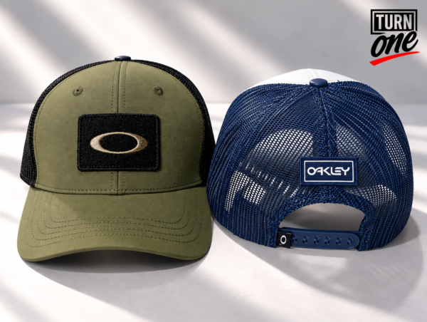 Gorra Okley Trucker [Blanca/azul] [Verde/negra]