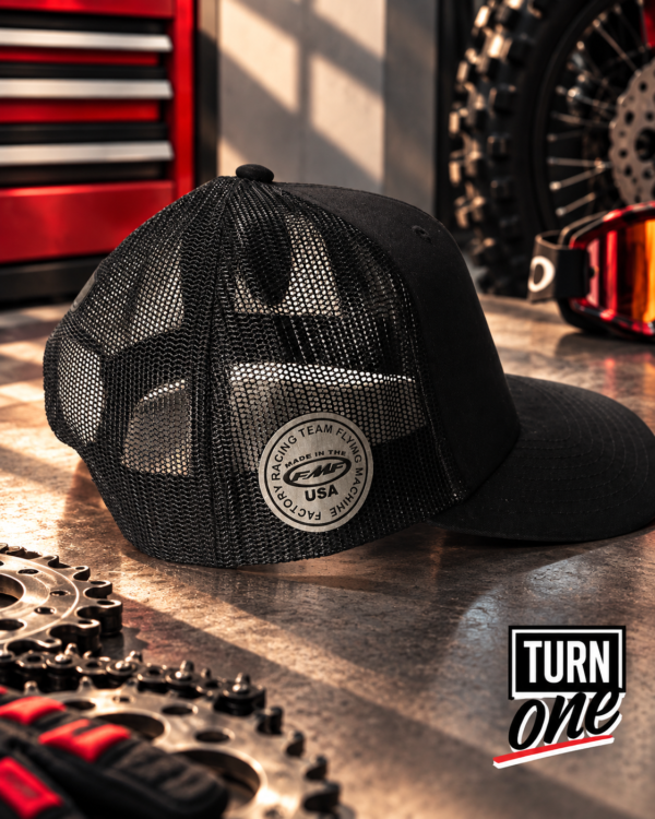 Gorra FMF "Ride Bad Fast" [Negra] [Roja]
