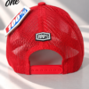 Gorra 100% Geico Honda [Roja] [Roja/Negra]