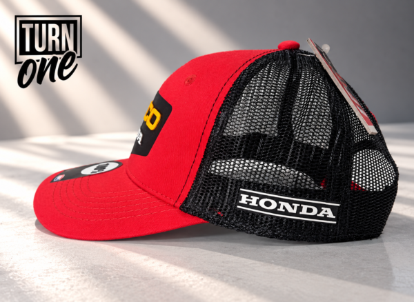 Gorra 100% Geico Honda [Roja] [Roja/Negra]