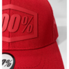 Gorra 100% [Roja] [Negra]