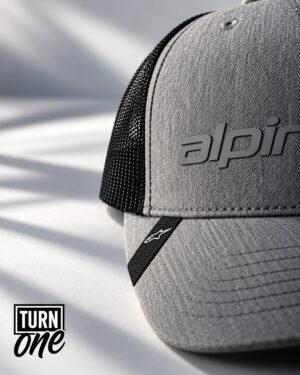 Gorra Alpine Stars [Gris/negra]